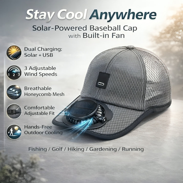 COOLCAP™ SOLAR FAN CAP
