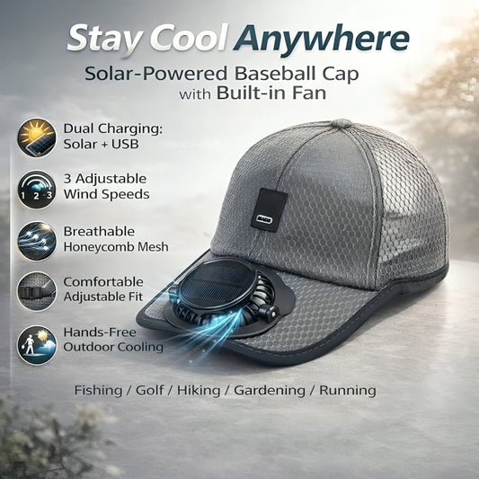 COOLCAP™ SOLAR FAN CAP