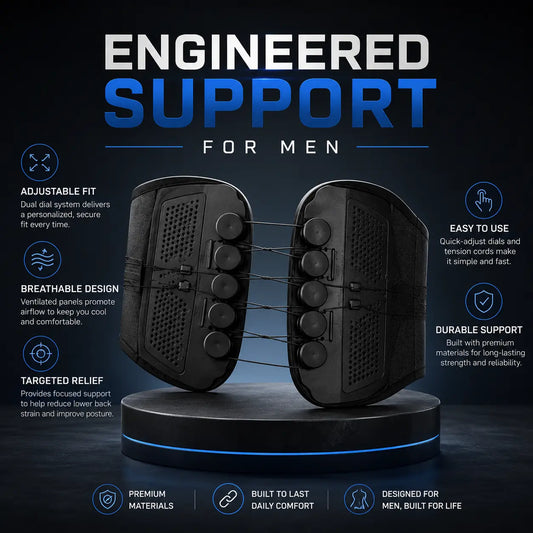 LUMBAFIT™ PULLEY LUMBAR SUPPORT BELT