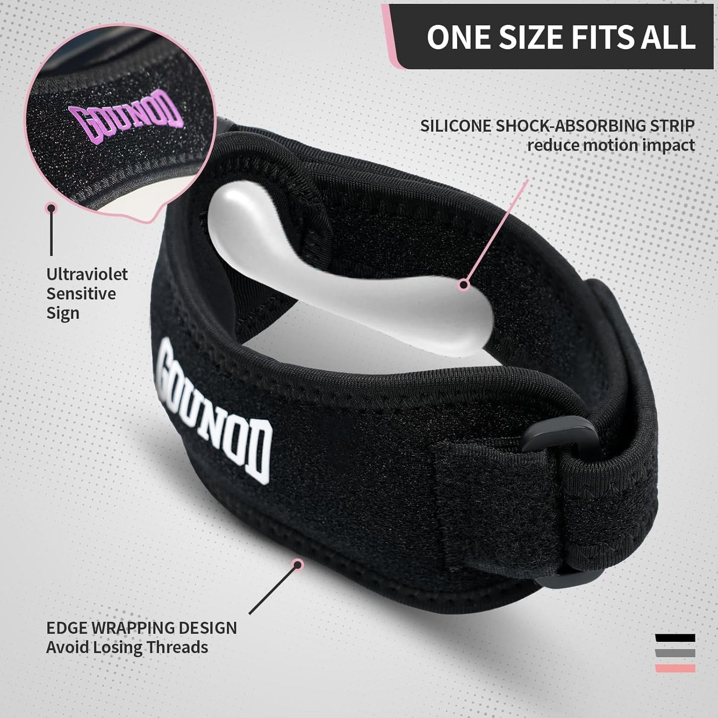 KNEEFLEX™ PATELLAR KNEE STRAP