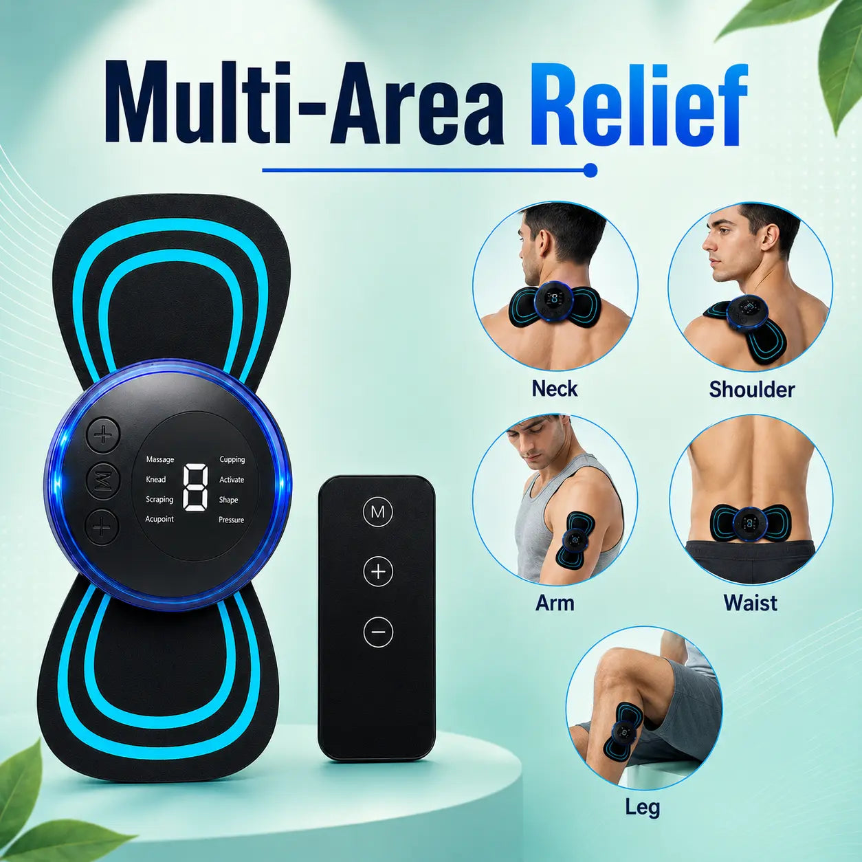 EMSRELIEF™ PORTABLE BODY MASSAGER